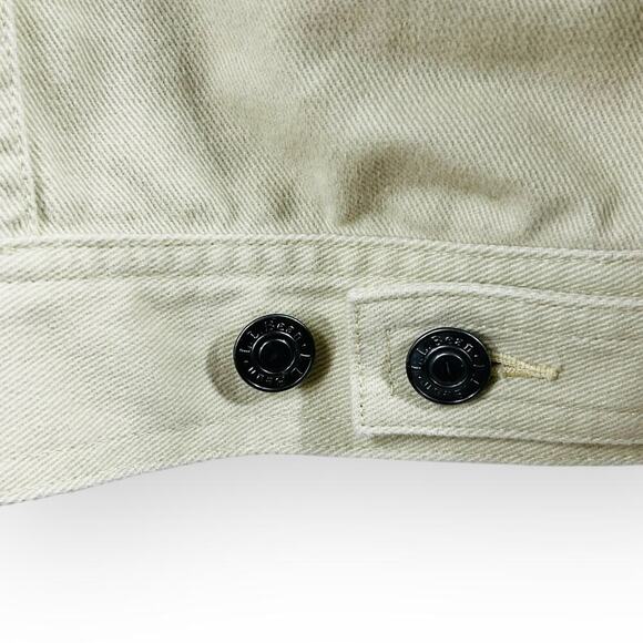 L.L. Bean Field Jacket Womenβs Small Cotton Khaki Casual Coastal Layering - Picture 10 of 14